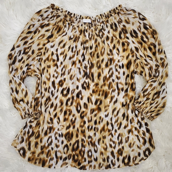 Chico's Tops - Chico's Animal Print Blouse